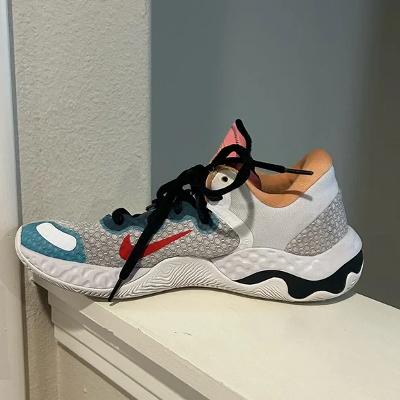 Nike x Space Jam Renew Elevate II CW3406-505 Basketball Shoes Sneakers Size 8.5 - Picture 3 of 10